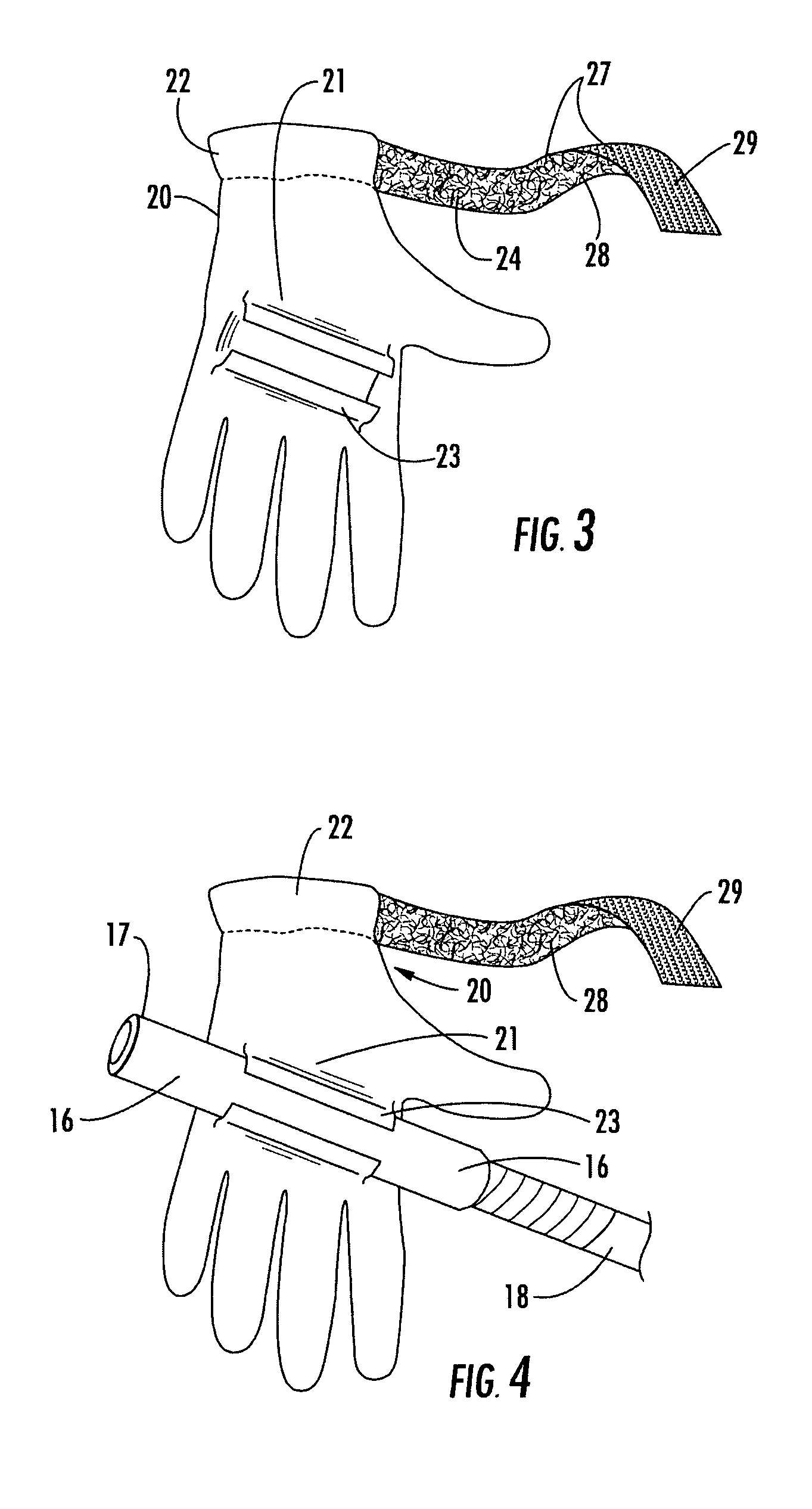 Golf glove and system for grip assistance