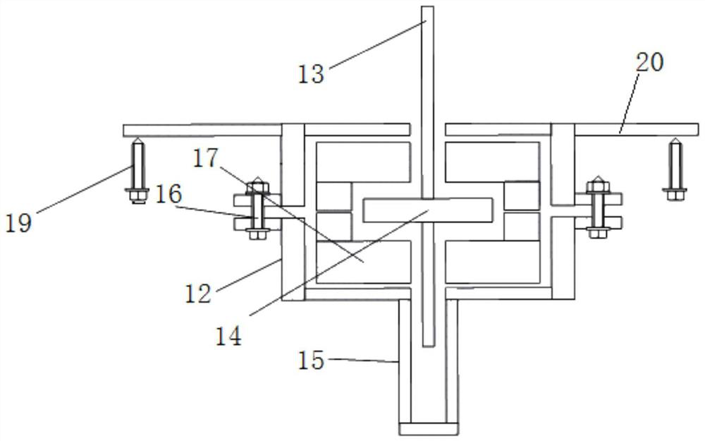 High-damping nuclear power pipeline vibration reduction and isolation support