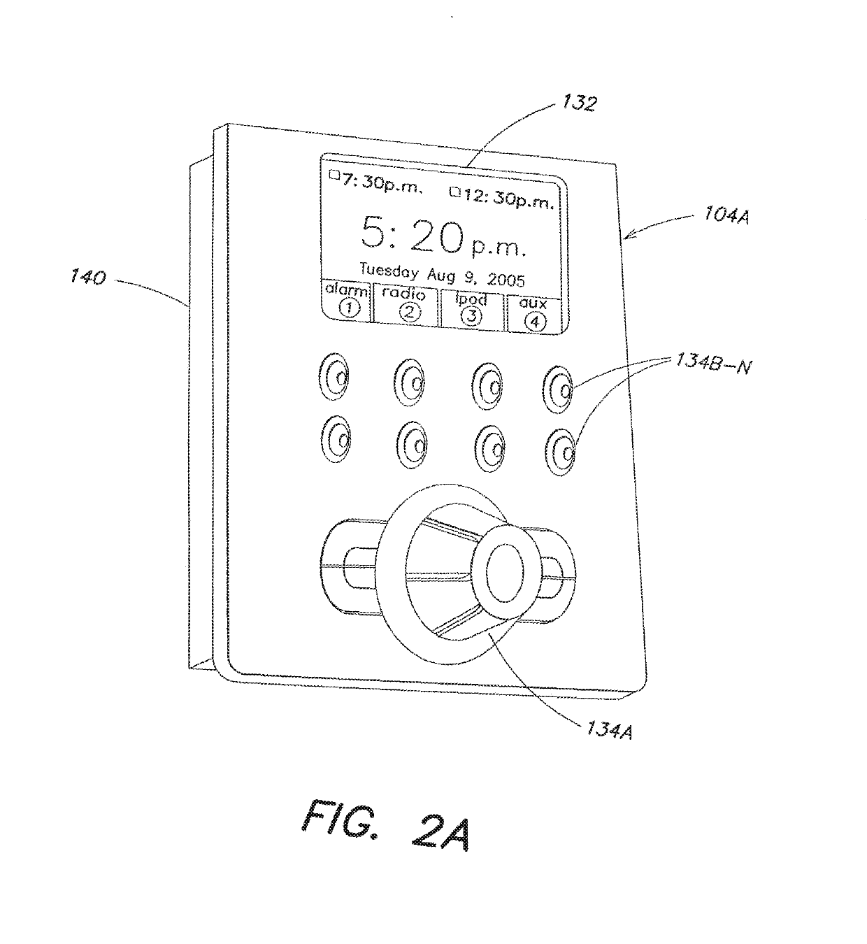 Media appliance with auxiliary source module docking and fail-safe alarm modes