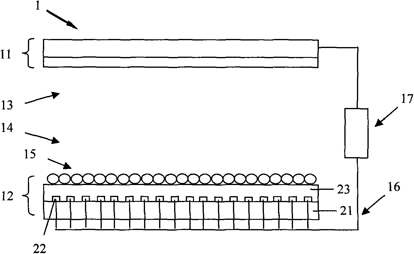 Conductive substrate of large-area dye-sensitized solar cell and solar cell thereof