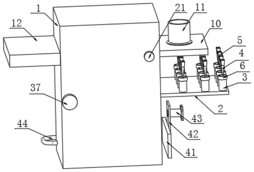 Urine testing micro-sampling and waste packaging disinfecting and sterilizing device