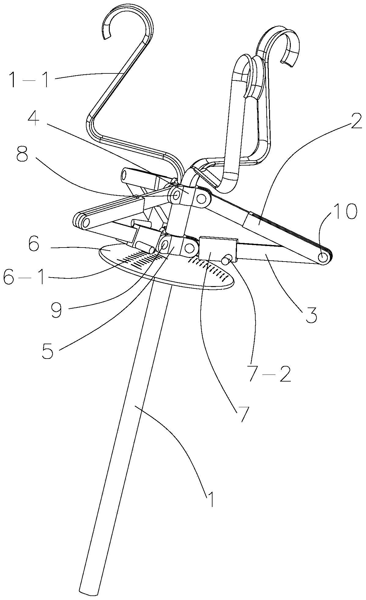 A liquid level gauge for determining the depth of a small-mouth oil tank