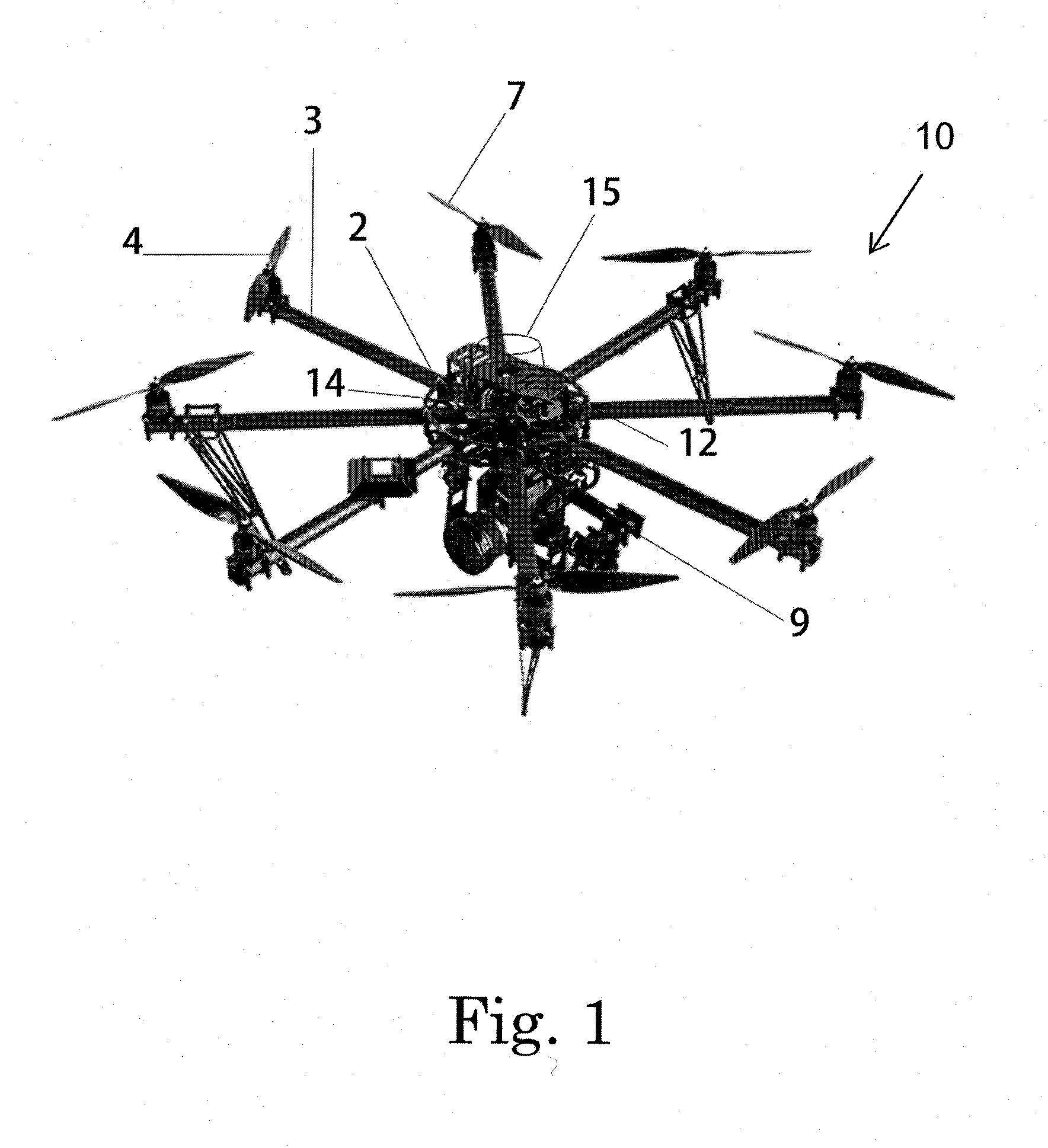 Safety apparatus for a multi-blade aircraft