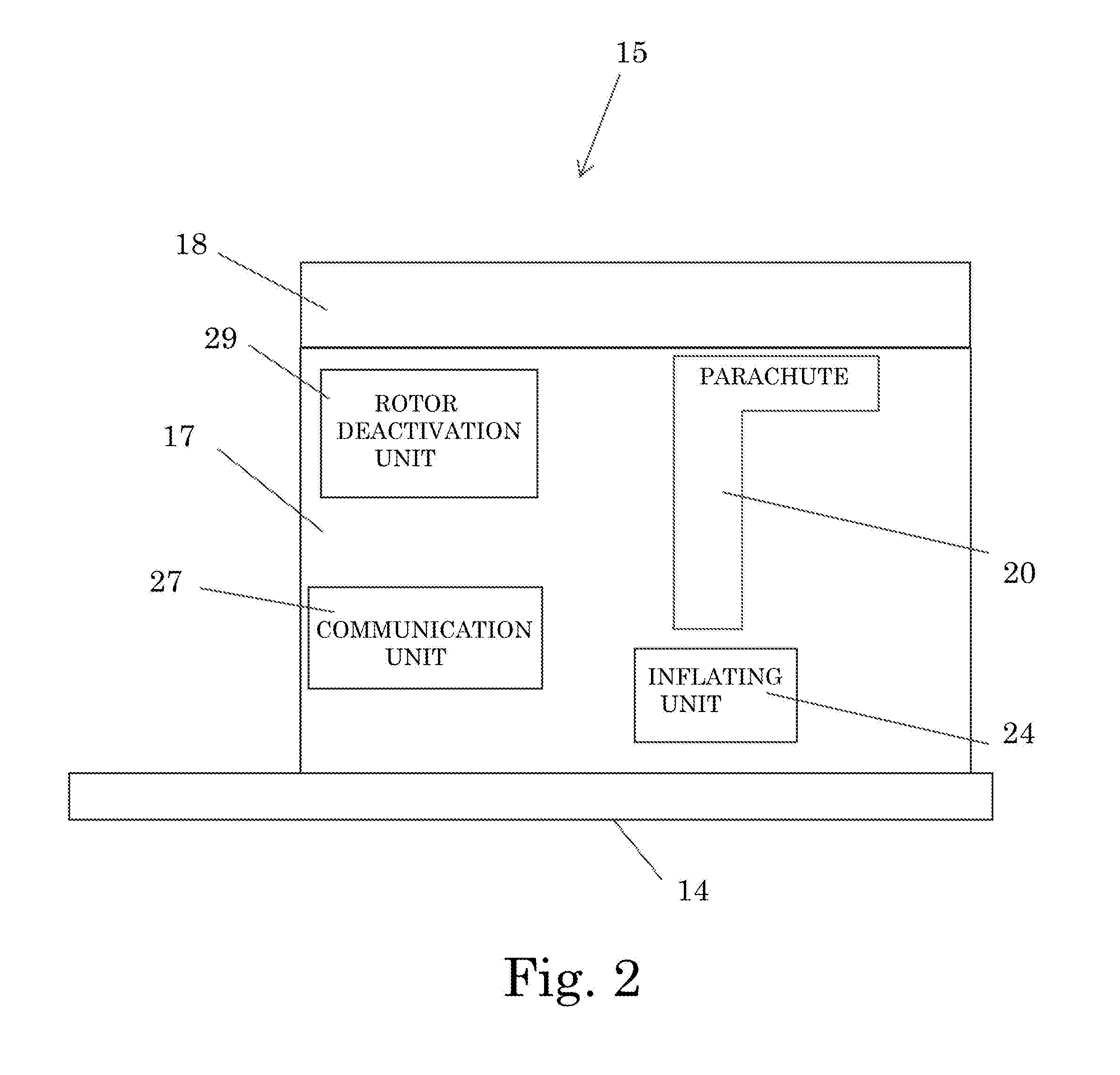 Safety apparatus for a multi-blade aircraft