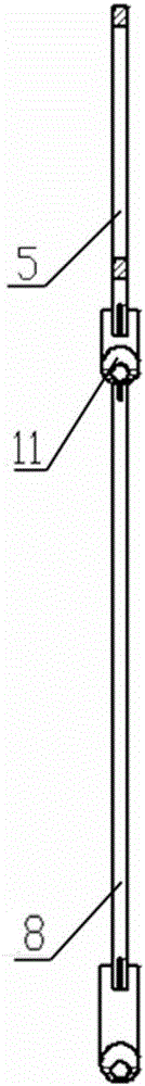 Double-pendulum anti-galloping device of overhead transmission lines and application method of double-pendulum anti-galloping device