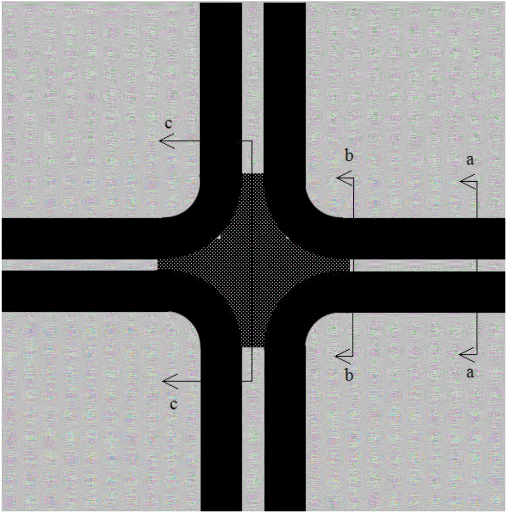 Crossed waveguide structure for cross-shaped slot waveguides and preparation method of crossed waveguide structure