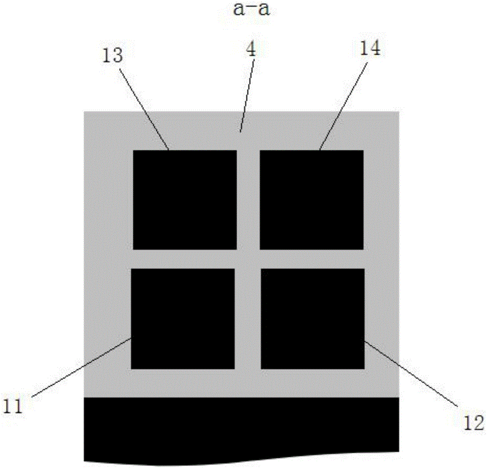 Crossed waveguide structure for cross-shaped slot waveguides and preparation method of crossed waveguide structure