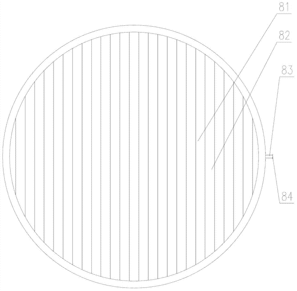 Washing water collection device of wet-type electric demister