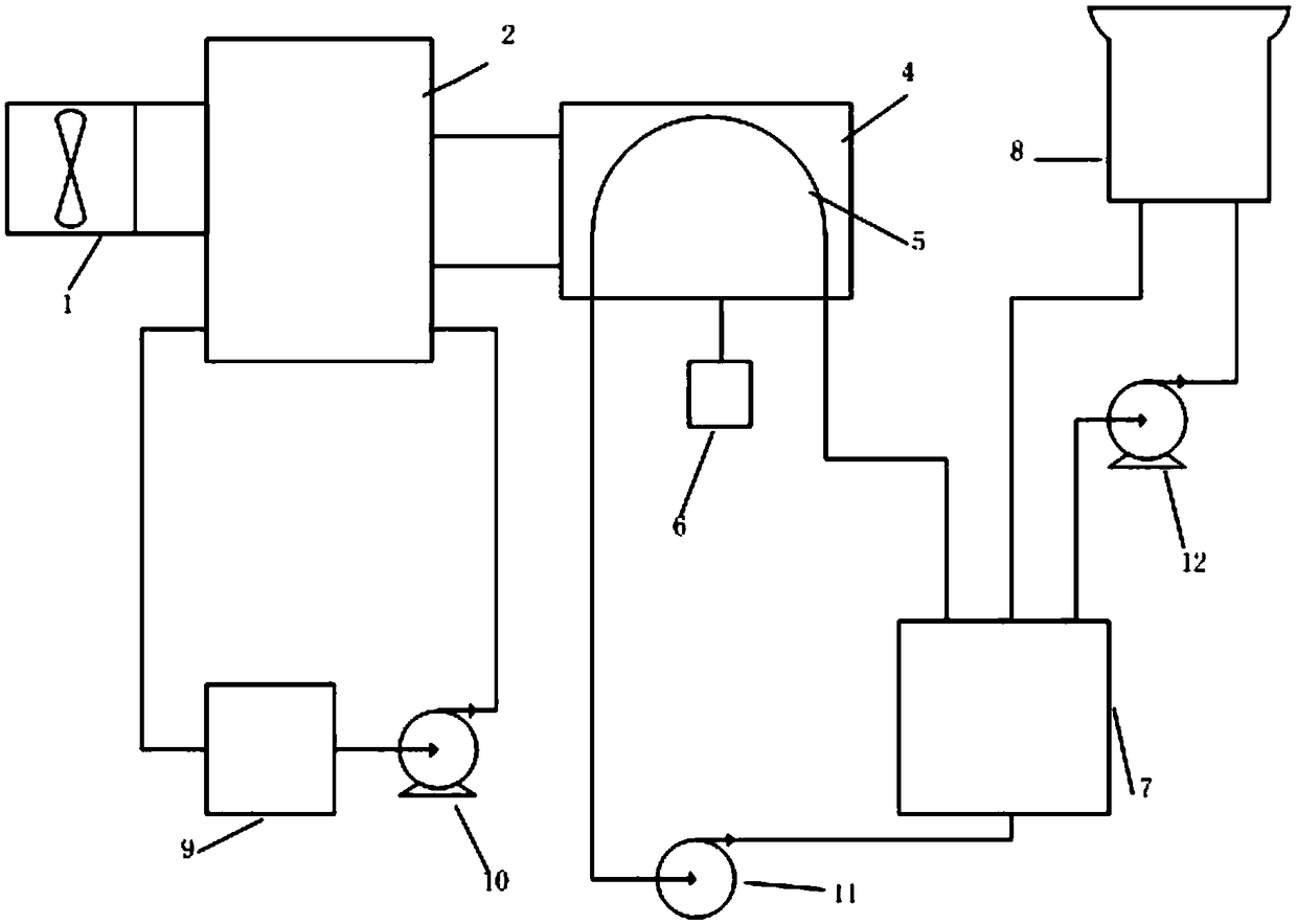 A seawater desalination device