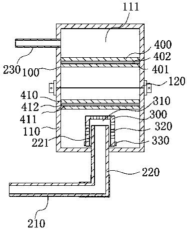 Vehicle air-conditioner liquid reservoir