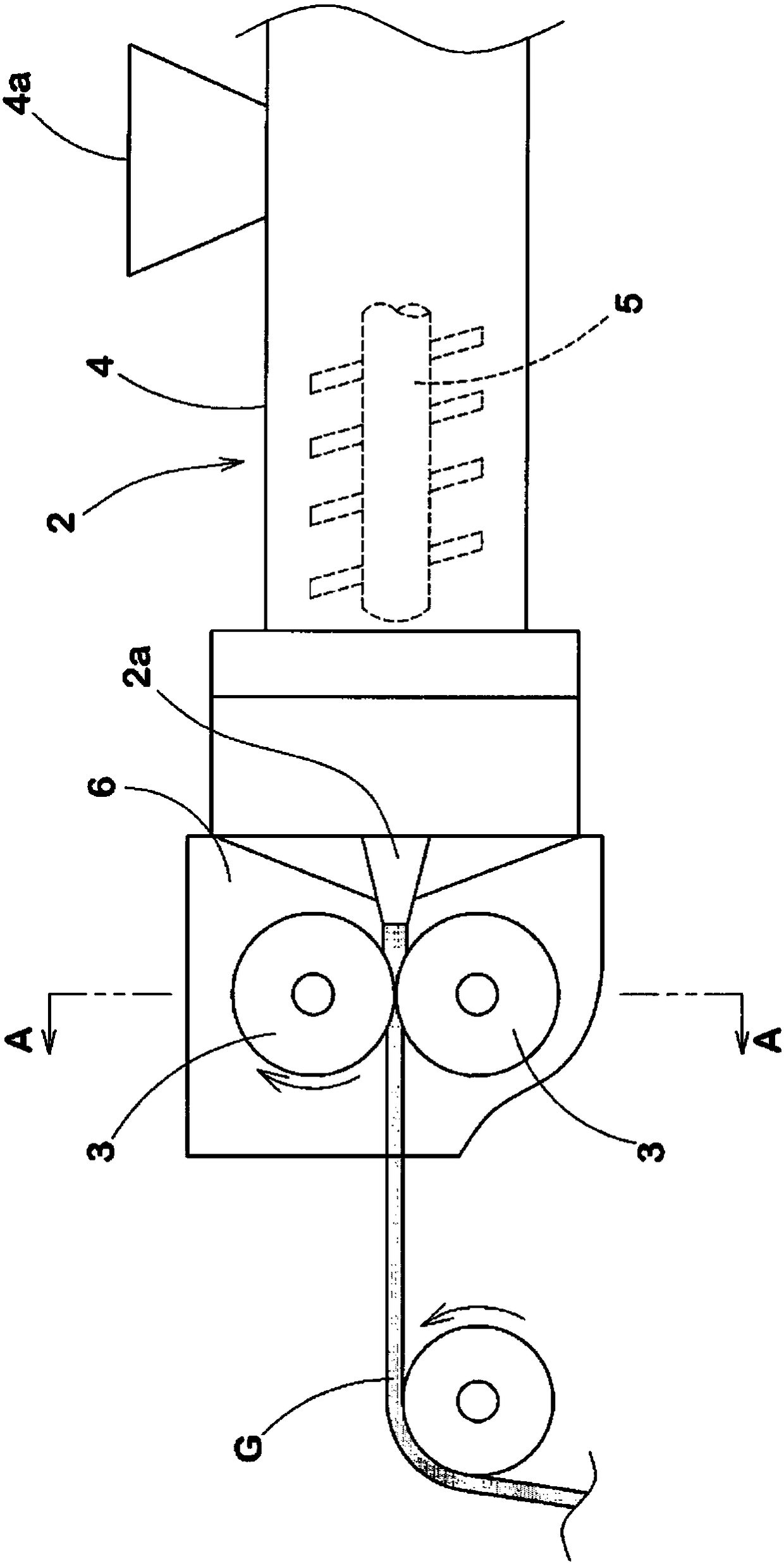 Manufacturing equipment for rubber belts