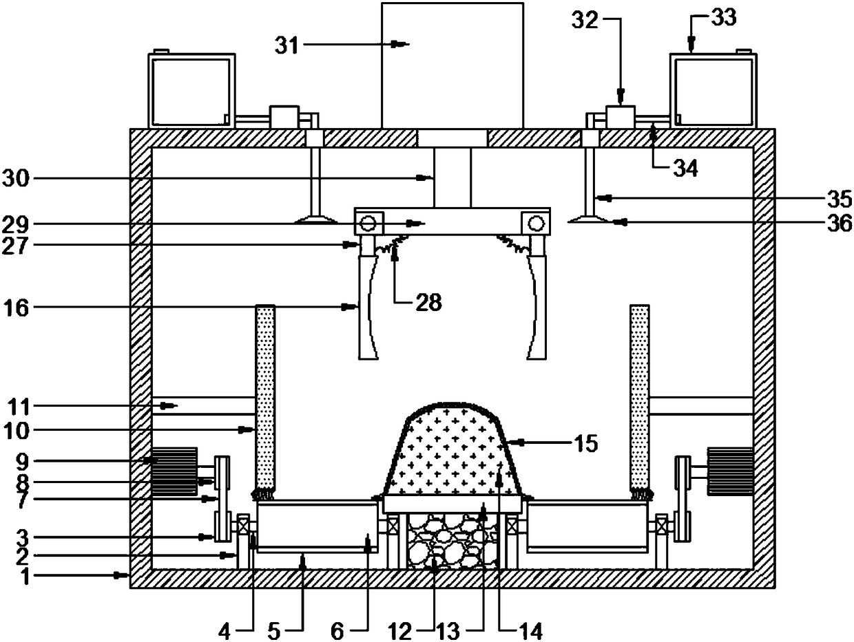 Living pig barbering device