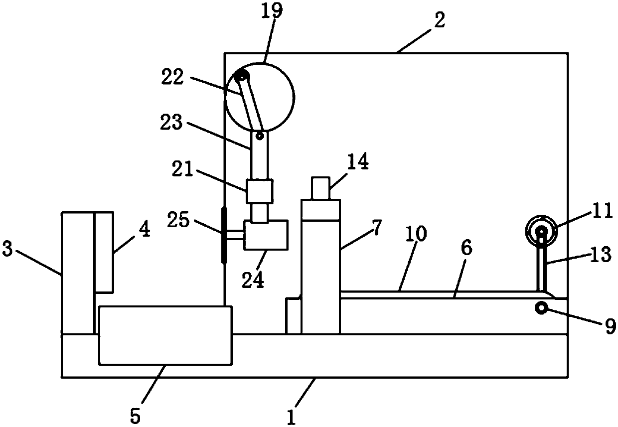 Intelligent cutting equipment for rapid distance measurement of air conditioner copper pipe