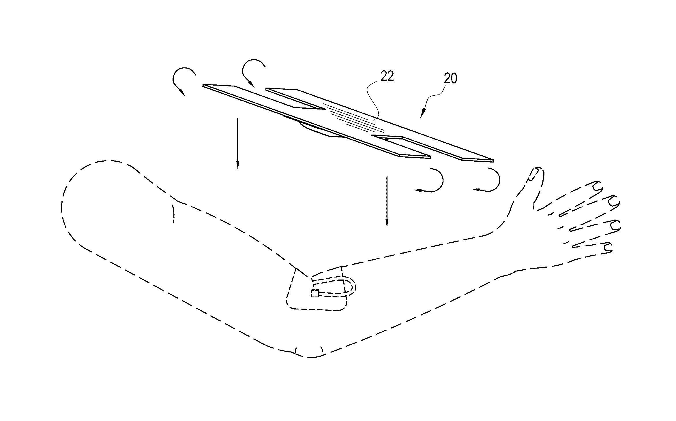 Intravenous splint cover and associated methods