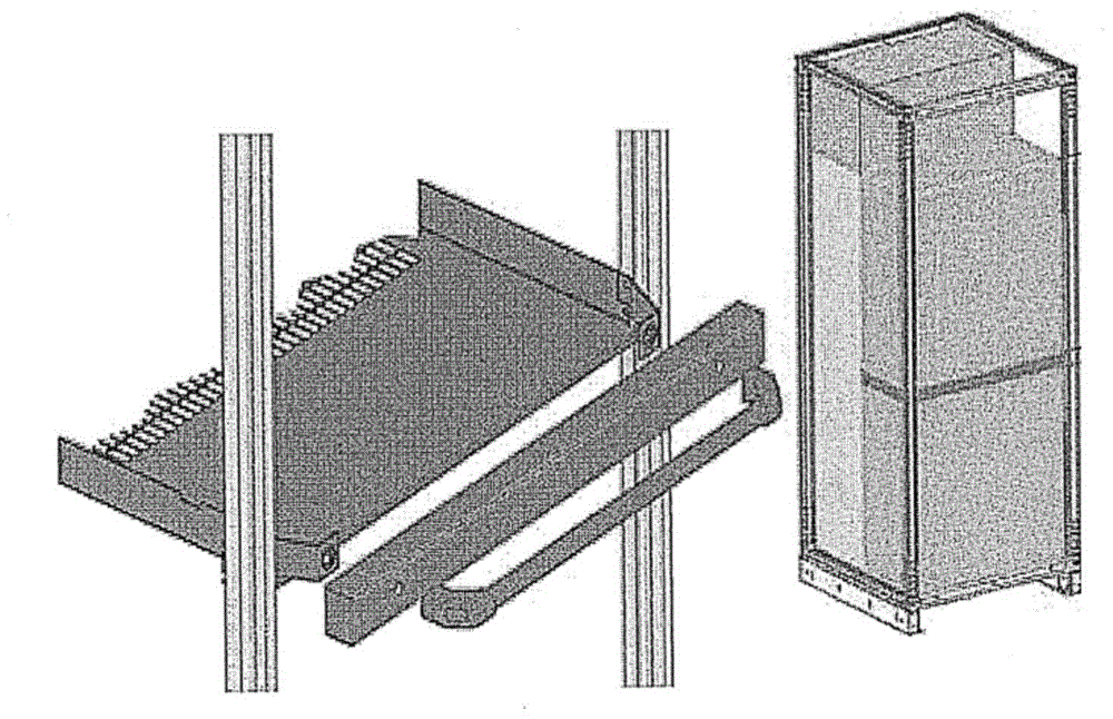 Adjustable armrest and power distribution cabinet provided with the adjustable armrest