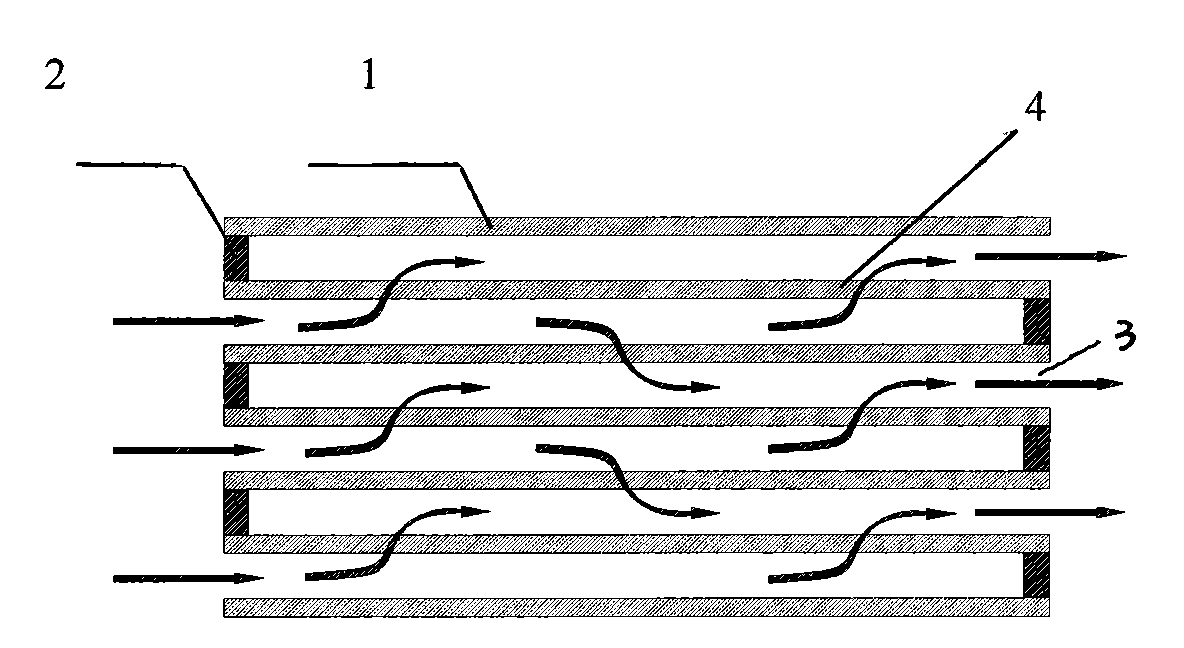 Method for preparing wall-flow honeycomb ceramic filter