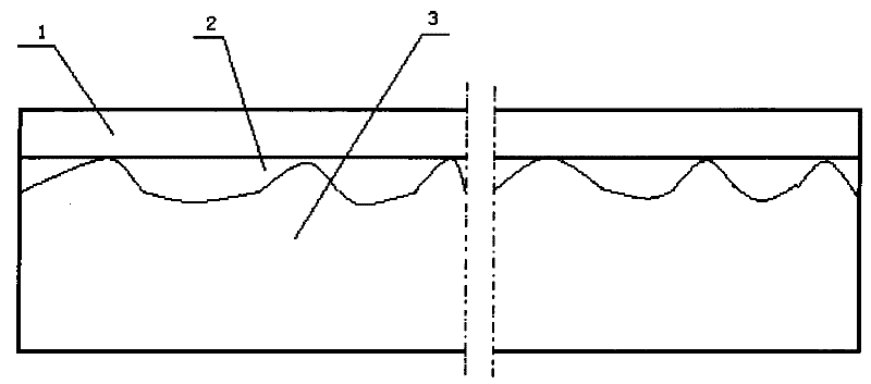 Preliminary dip material for vacuum forming massive article