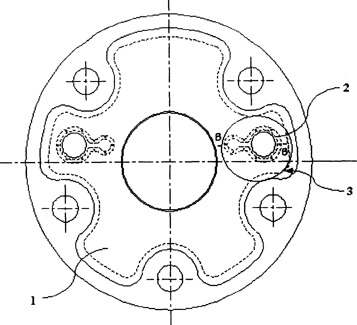 Compressors muffler with resonance cavity