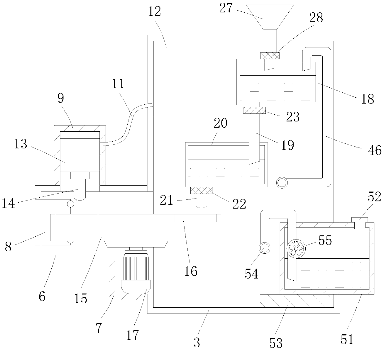 Body fluid analytical detection device for medical examination