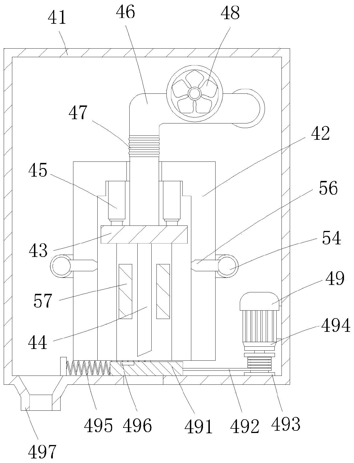 Body fluid analytical detection device for medical examination