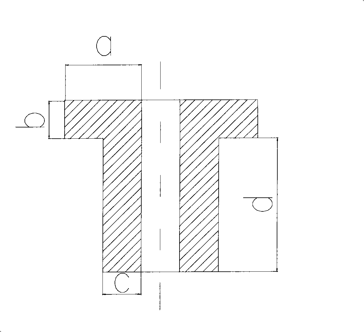 Preformed piece for plate blank tundish and preparation method thereof