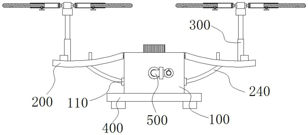 A UAV based on sensor pos and imu coupler