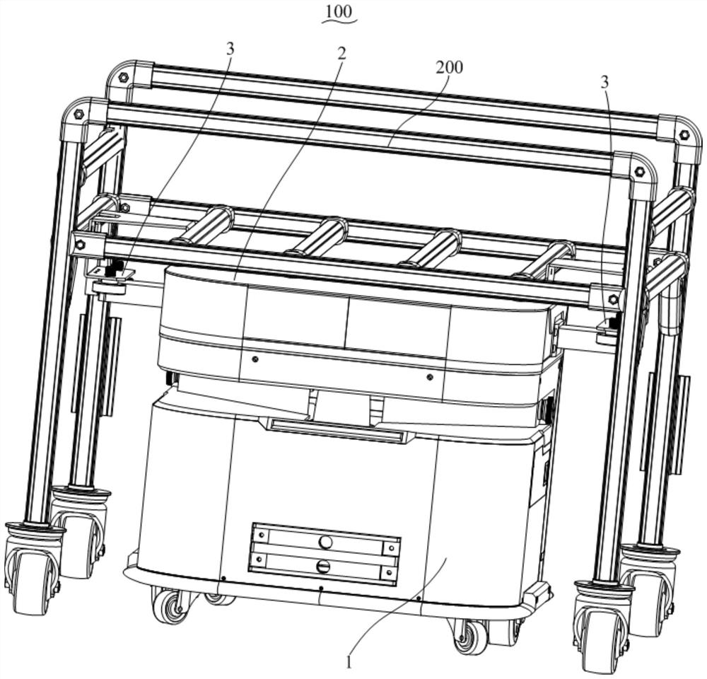 Traction robot and traction equipment