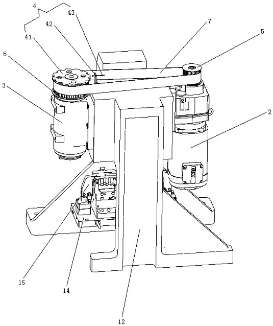 A kind of spindle running equipment and its spindle running detection mechanism