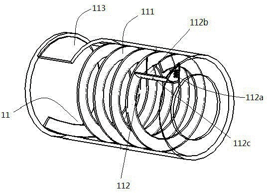 A screw conveying drying process