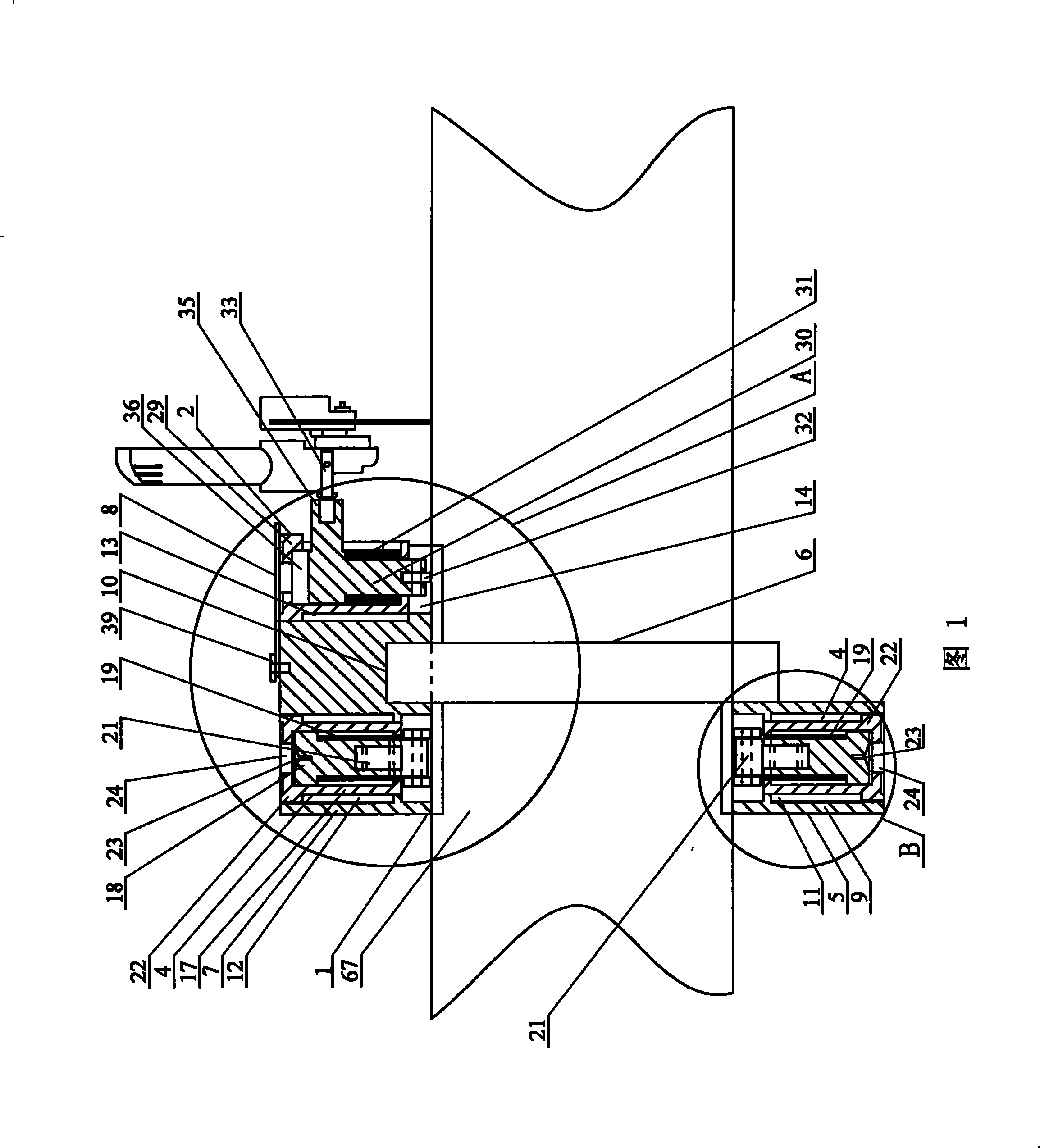 High-altitude portable pipeline cutting machine