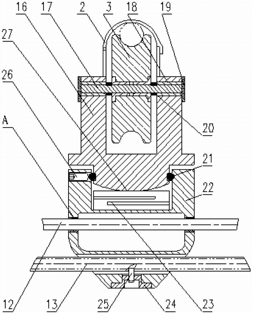 Winch for online test of automatic cable arranging tension