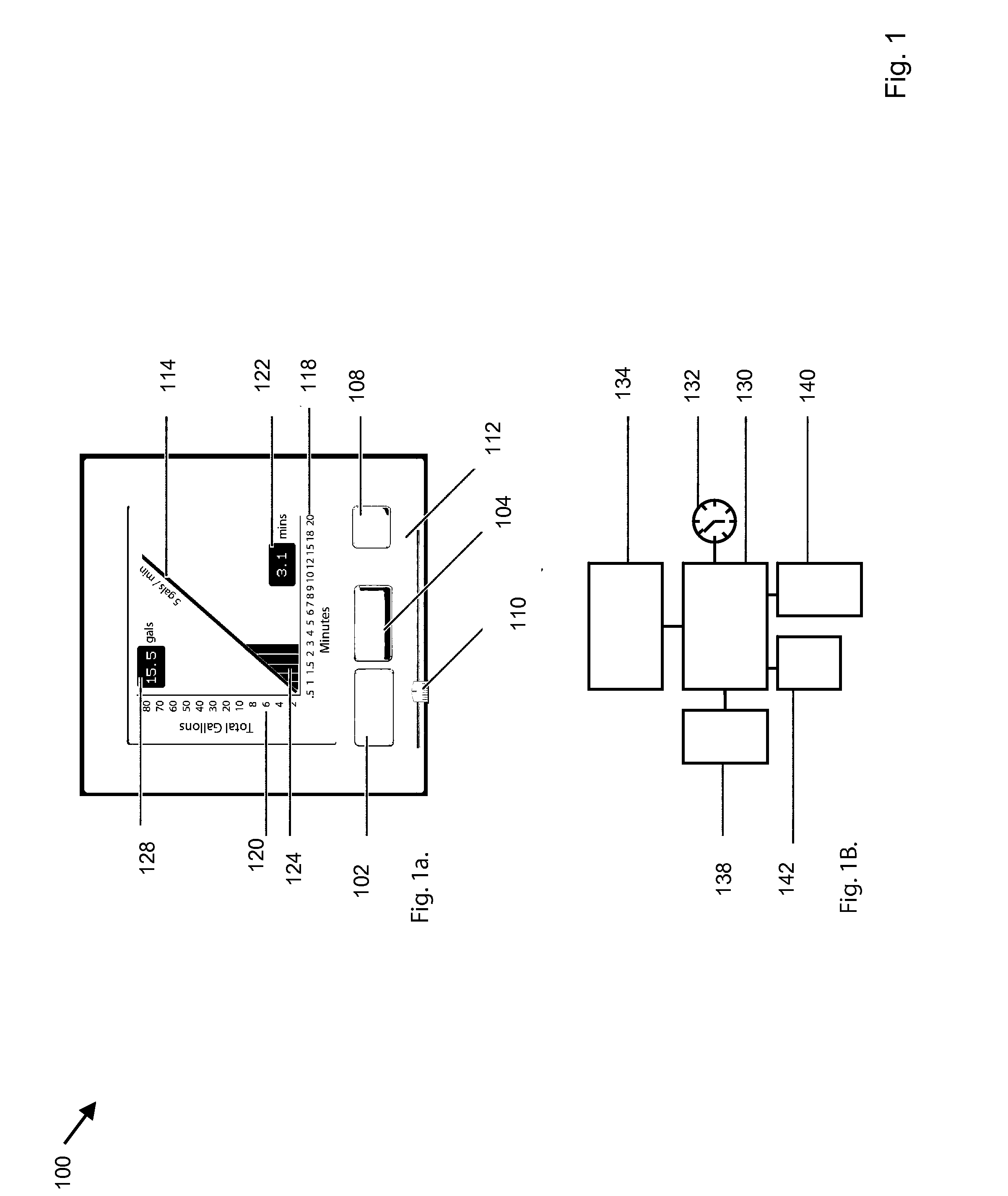 Faucet flow timing system that monitors volume of water usage