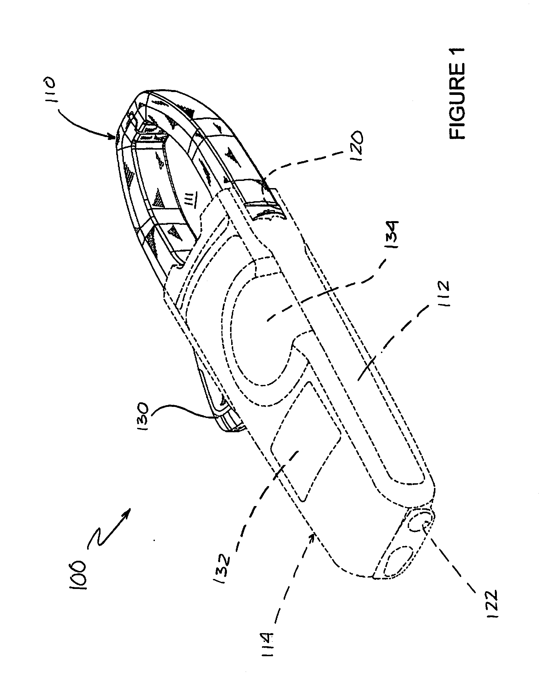 Simplified jaw assembly for a clamp meter