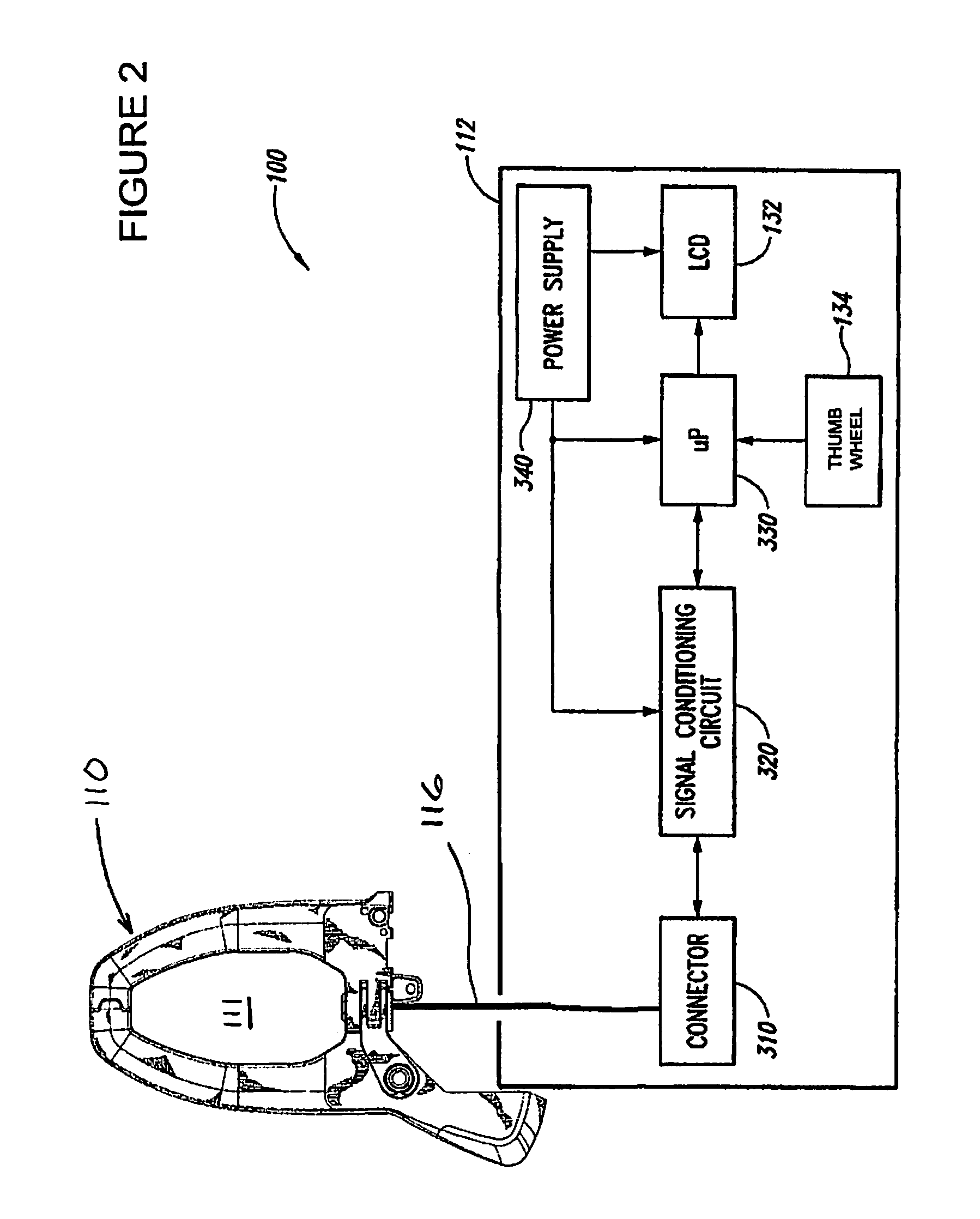 Simplified jaw assembly for a clamp meter