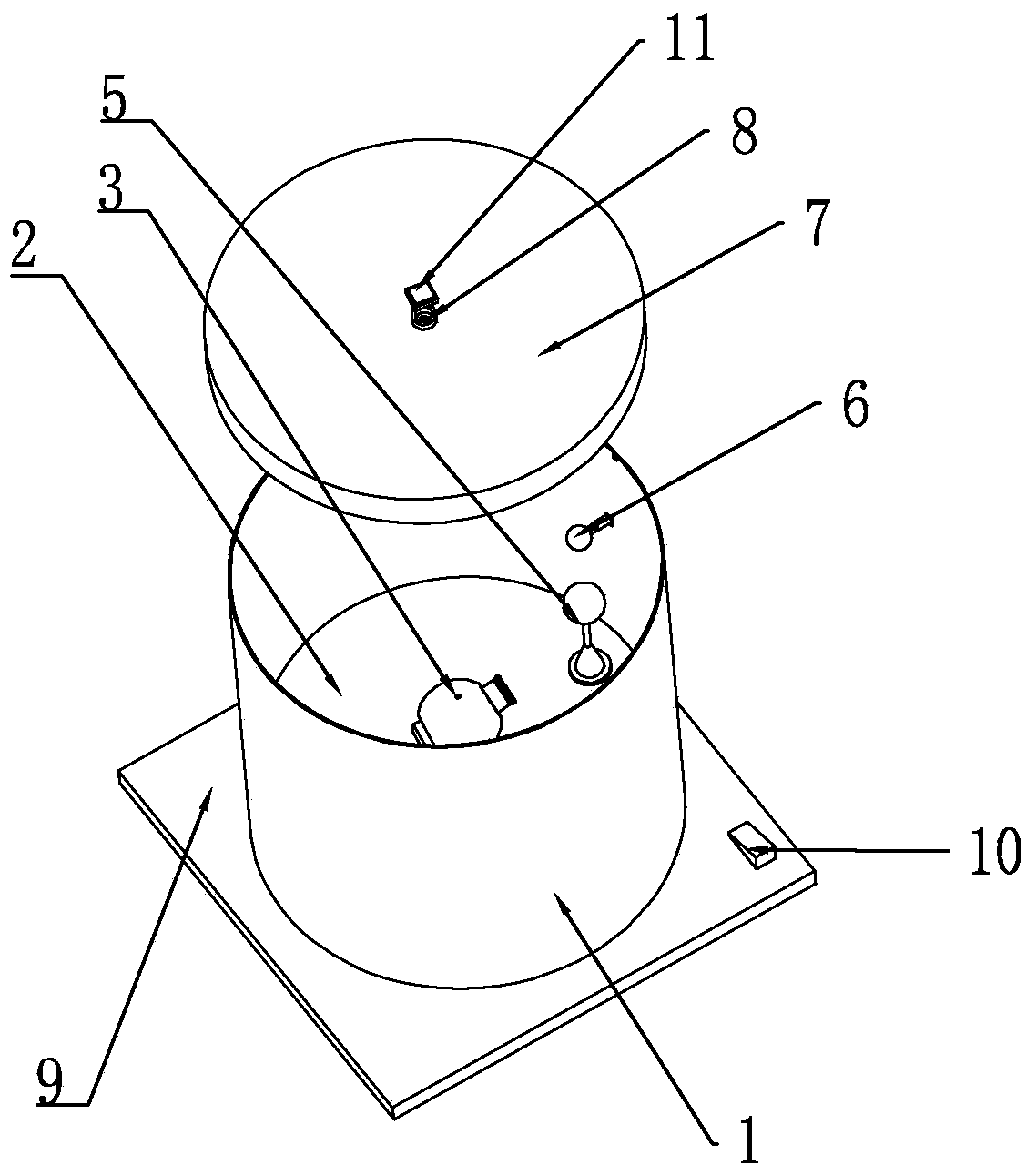 Novel lunar phase formation exploration instrument