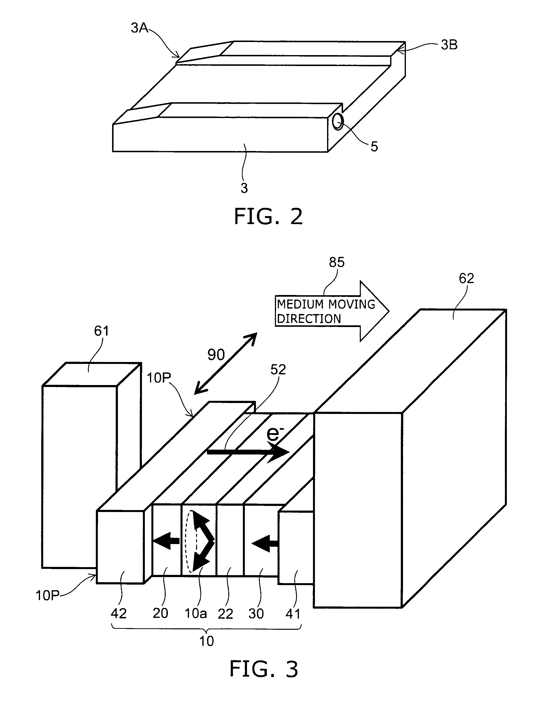 Magnetic recording head with protruding spin torque oscillator