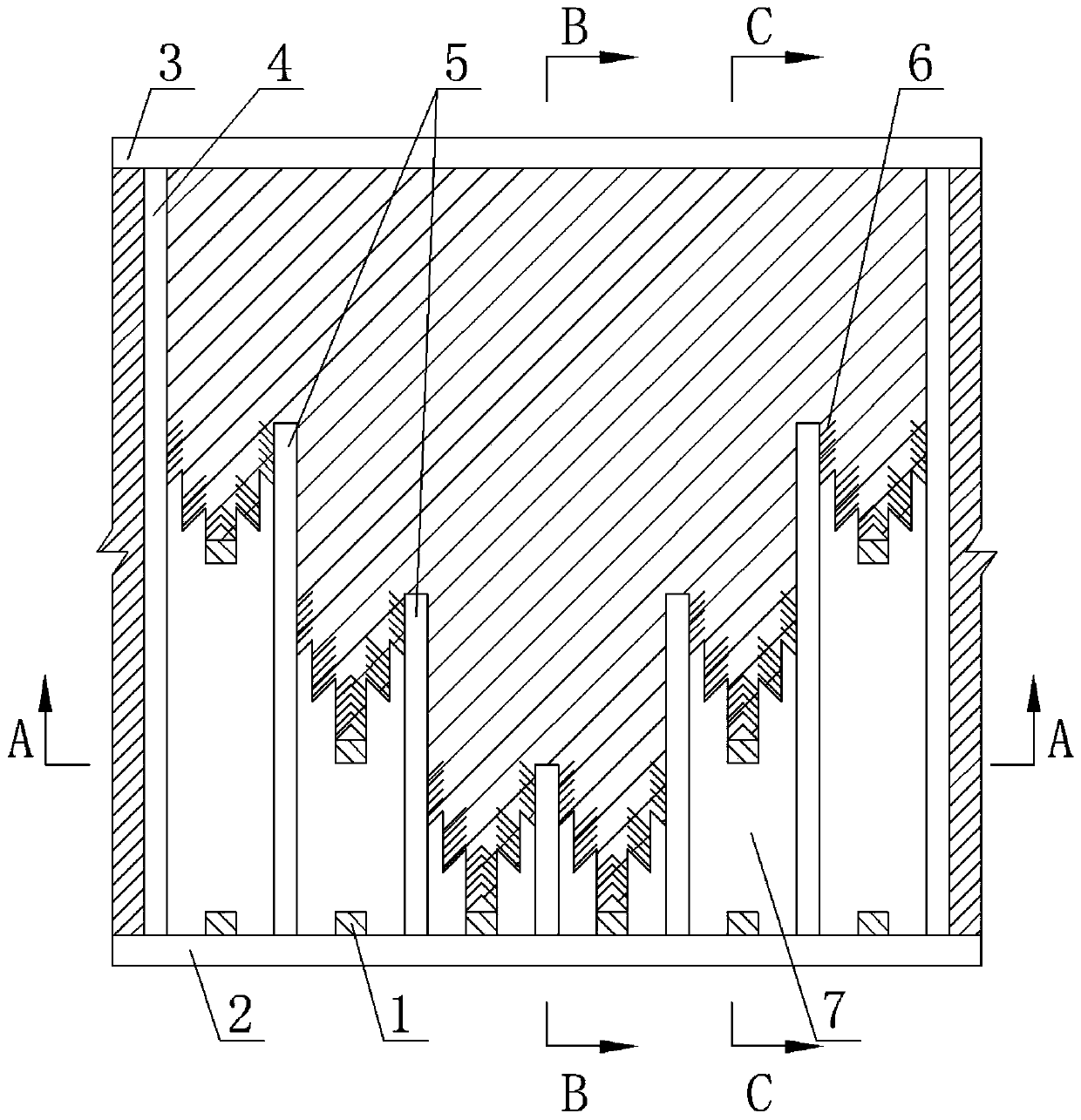 Slitting and cutting open pit mining method