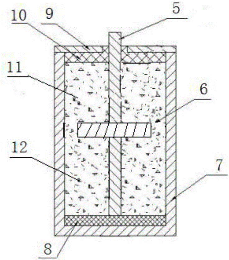 No-follow-current switch-type lightning protection module