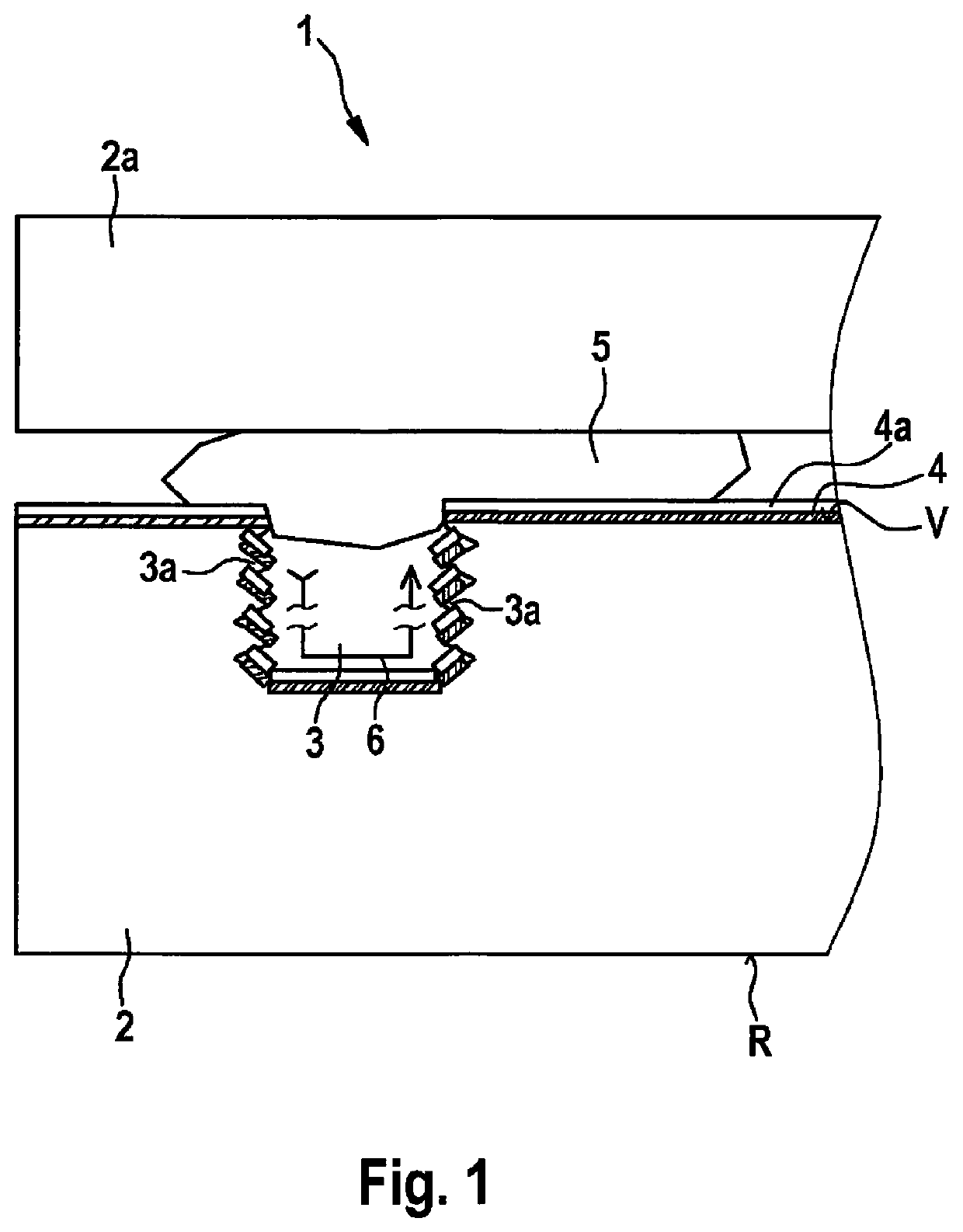 Micromechanical device and corresponding production method