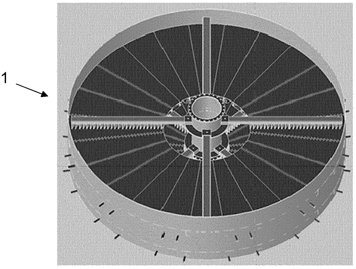 Multi-shelf furnace for use at low temperature