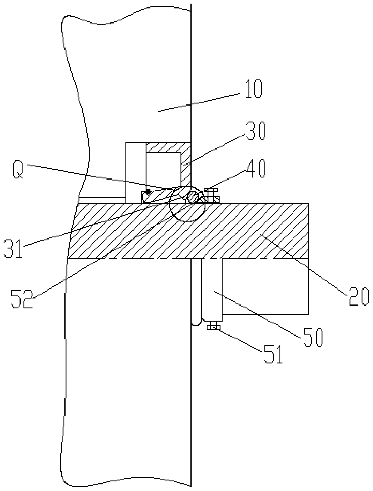 A shaft seal structure