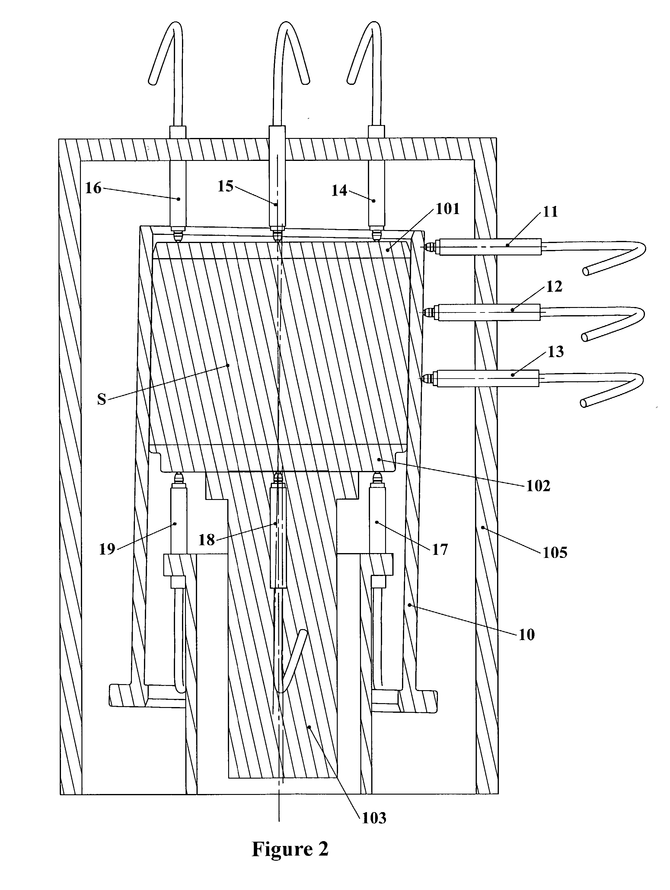 Real-time display of internal gyration angle in gyratory compaction material testing