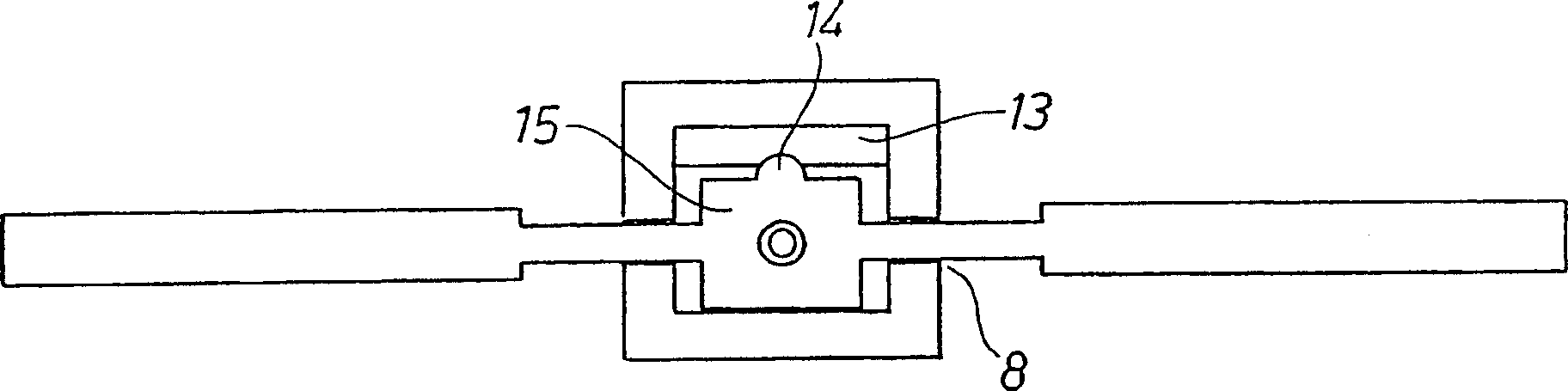 Housing for a butterfly needle