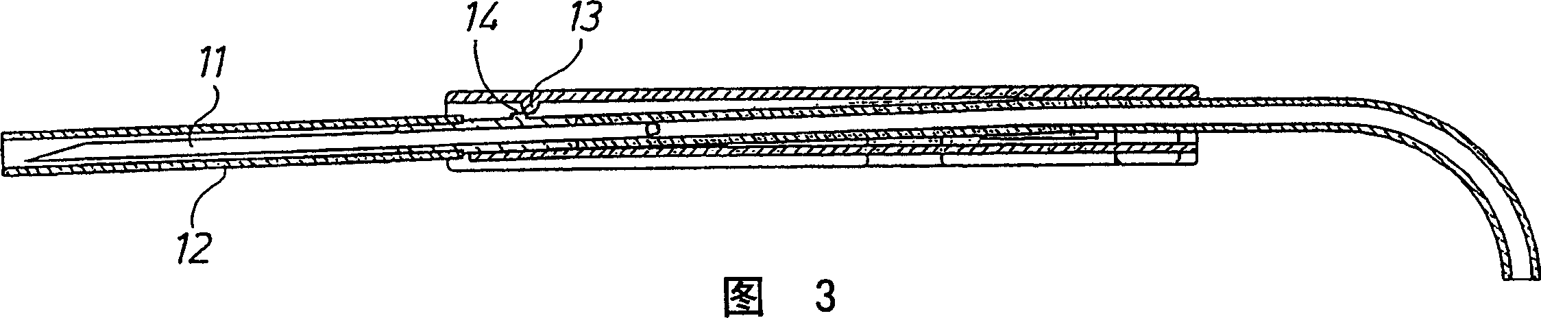 Housing for a butterfly needle