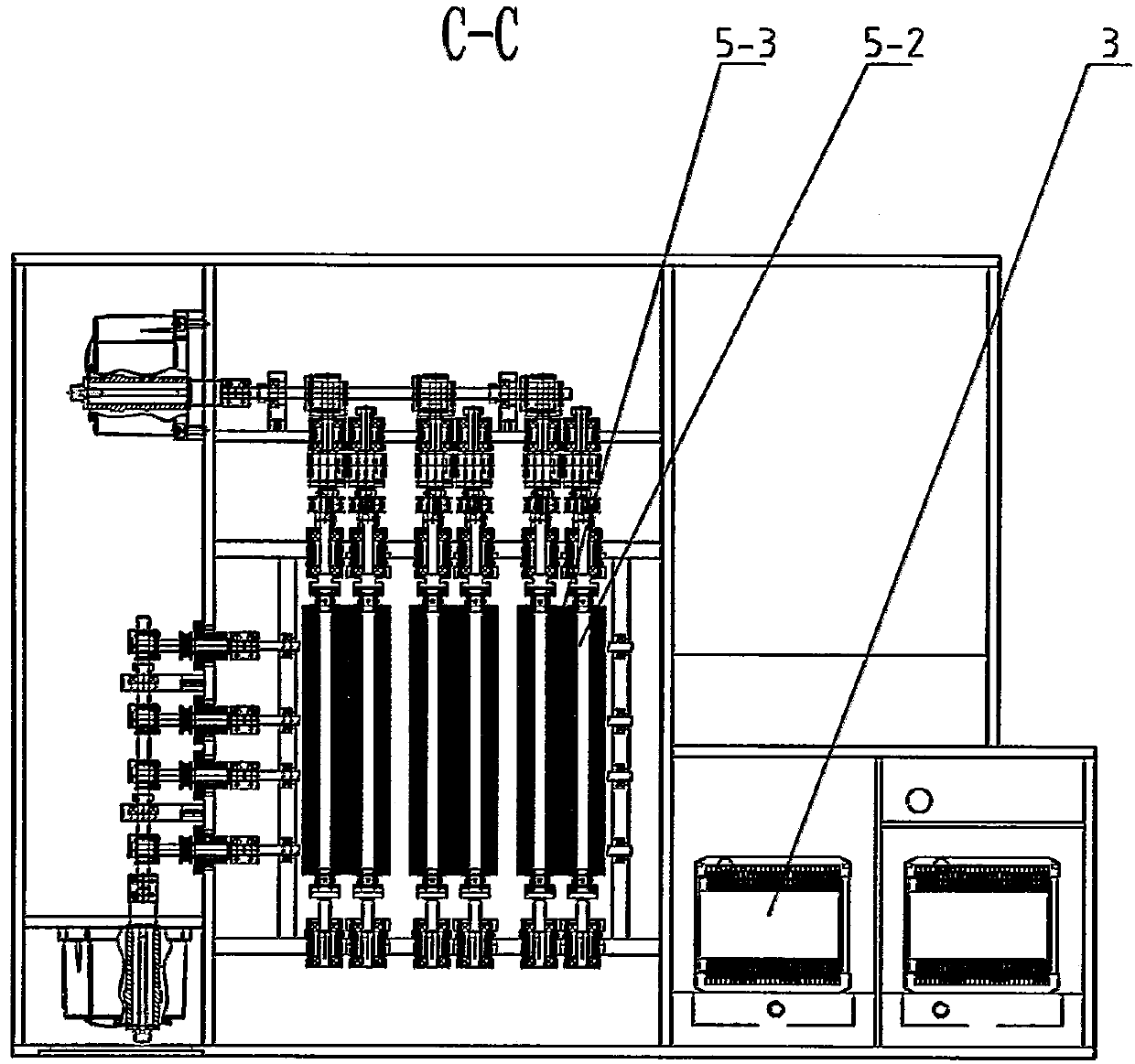 Double-side scrubbing equipment between wafer production processes