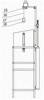 Equipment for preventing metal piece from adhering welding spatters