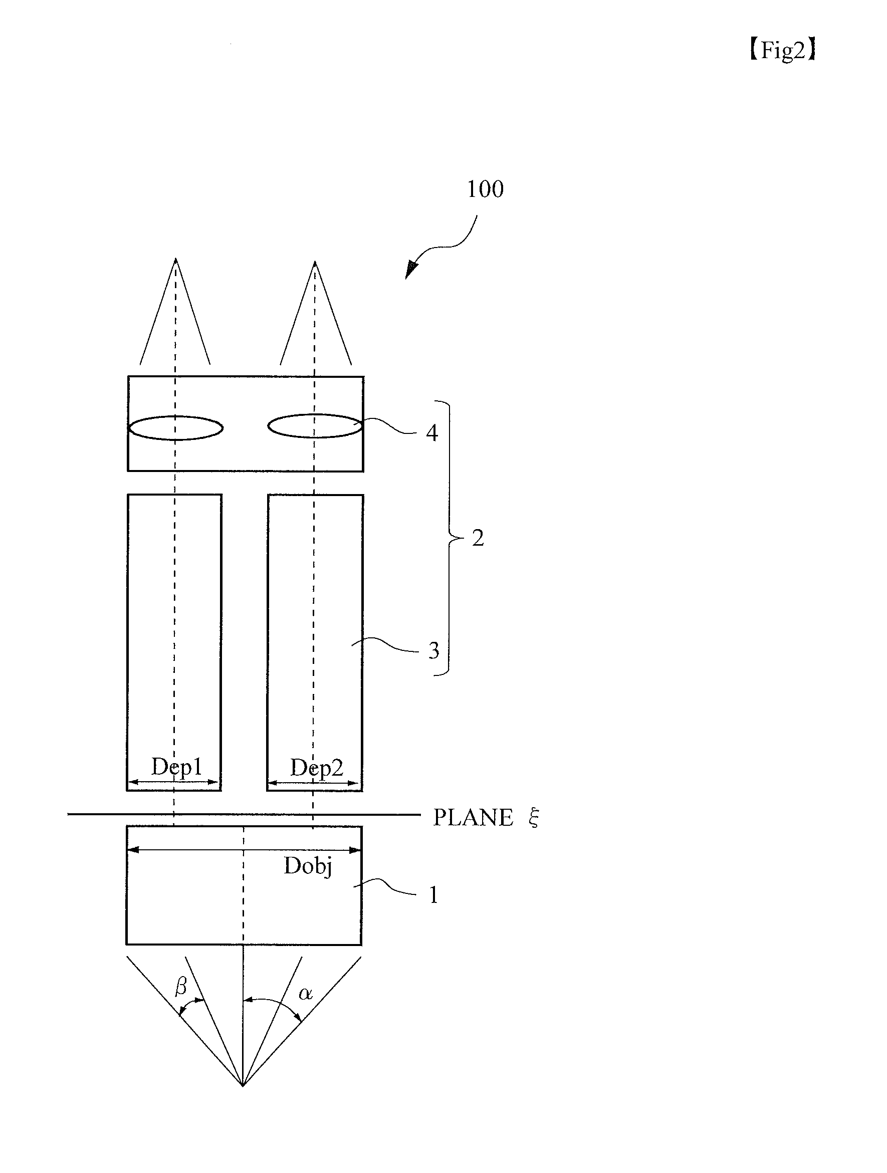 Microscope apparatus having optical systems forming optical paths parallel to an optical axis of an objective lens