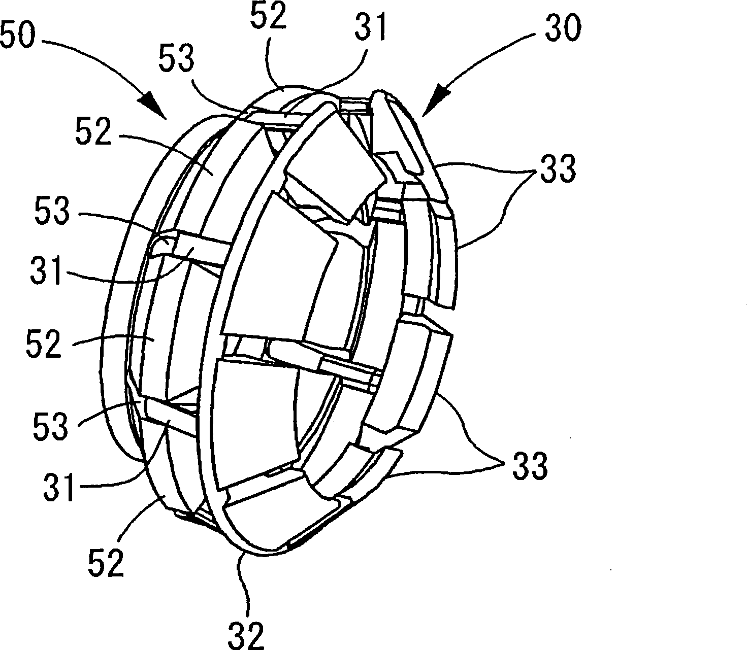 Joint for corrugated tube