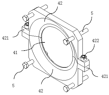 High-efficiency disassembling tool for inner ring of bearing