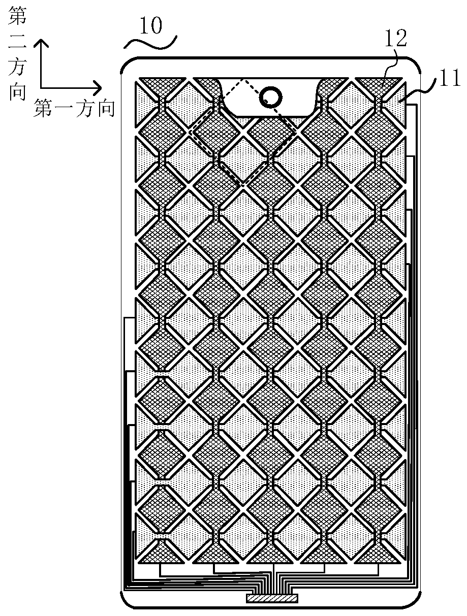 Touch display panel and touch display device